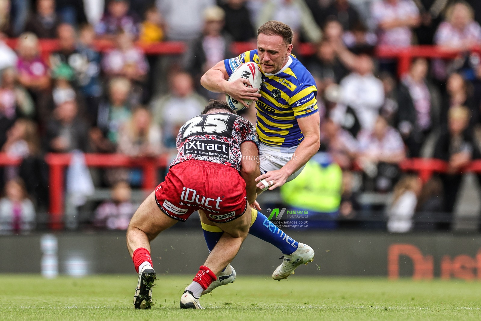 Betfred Super League round 20 Leigh Leopards v Warrington Wolves