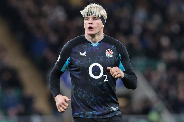 Henry Pollock of England during the Quilter Nations Series 2025 match England vs Argentina at Allianz Stadium, Twickenham, United Kingdom, 23rd November 2025

(Photo by Mark Cosgrove/News Images)

*** GER AUT SUI OUT ***