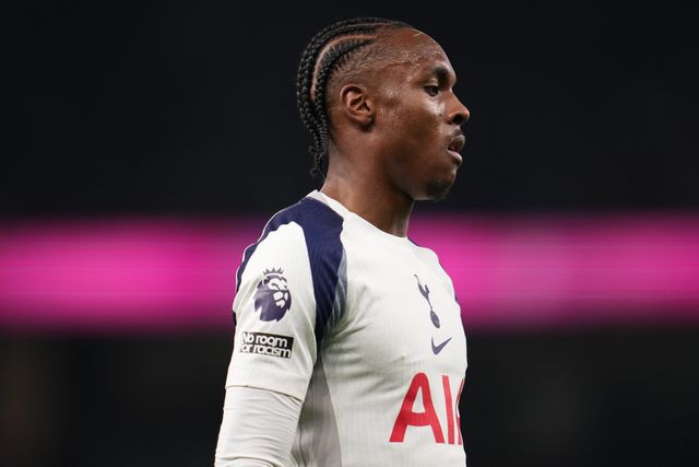 Mathys Tel of Tottenham Hotspur during the Premier League match Tottenham Hotspur vs Crystal Palace at Tottenham Hotspur Stadium, London, United Kingdom on 05 March 2026

(Photo by Harvey Murphy/News Images)