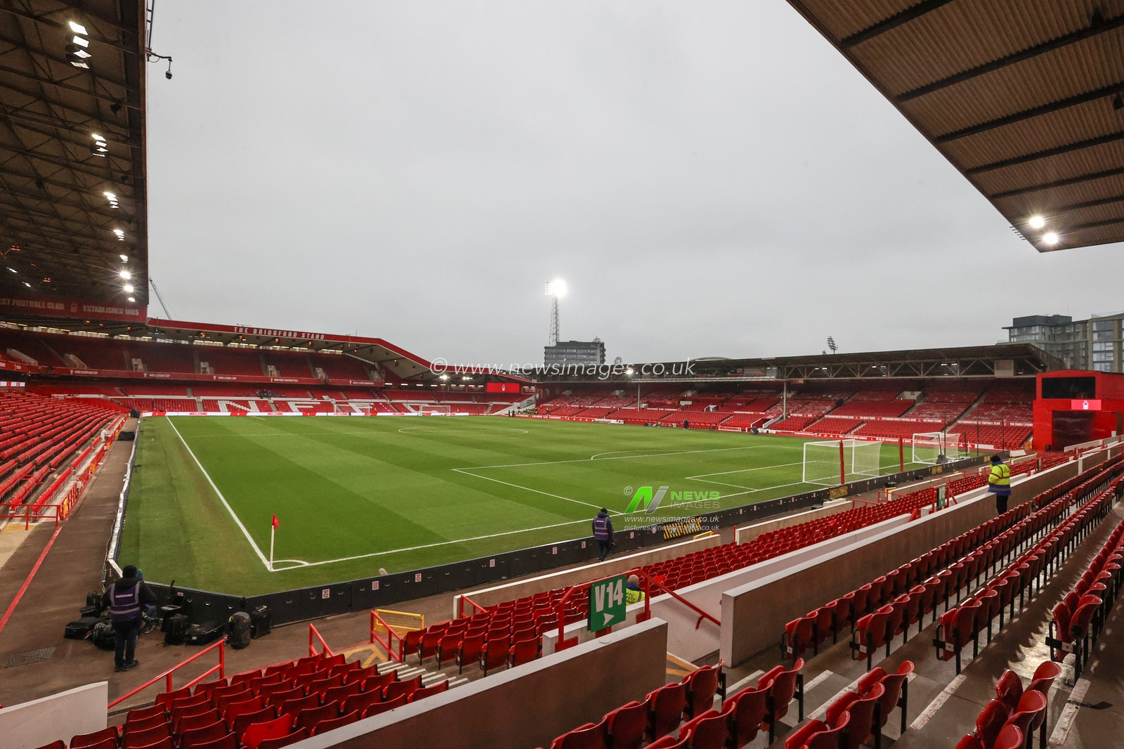 A general view of City Ground during the Premier League match Nottingham Forest vs Southampton at City Ground, Nottingham, United Kingdom, 19th January 2025

(Photo by Alfie Cosgrove/News Images)