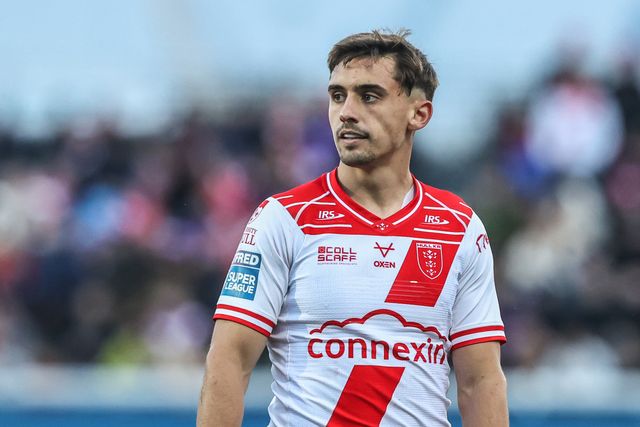 Arthur Mourgue of Hull KR during the Betfred Super League Semi Final 2 match Hull KR vs St Helens at Sewell Group Craven Park, Kingston upon Hull, United Kingdom, 3rd October 2025

(Photo by Alfie Cosgrove/News Images)