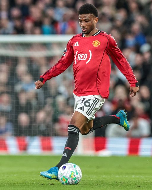Amad Diallo of Manchester United \nr\during the Premier League match Manchester United vs Brentford at Old Trafford, Manchester, United Kingdom on 27 April 2026

(Photo by Mark Cosgrove/News Images)