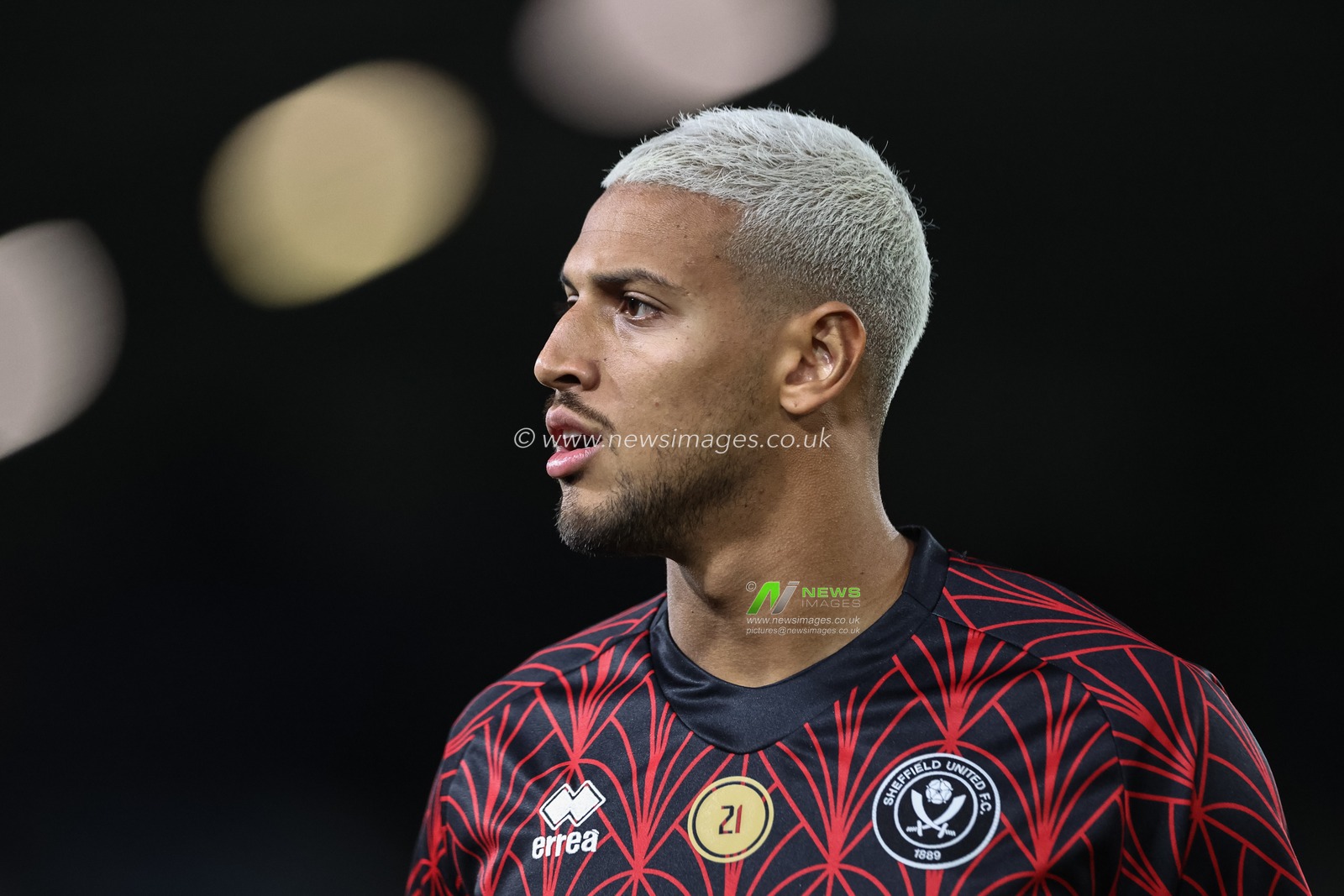 Vinicius Souza of Sheffield United in the pregame warmup session during the Sky Bet Championship match Leeds United vs Sheffield United at Elland Road, Leeds, United Kingdom, 18th October 2024

(Photo by Mark Cosgrove/News Images)
