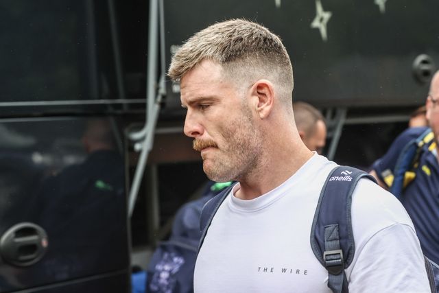 Lachlan Fitzgibbon of Warrington Wolves arrives during the Betfred Super League round 19 match Castleford Tigers vs Warrington Wolves at The Mend-A-Hose Jungle, Castleford, United Kingdom, 20th July 2025

(Photo by Alfie Cosgrove/News Images)