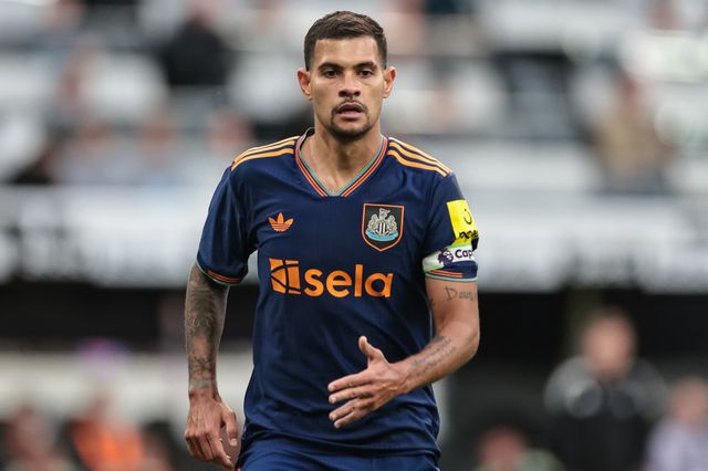 Bruno Guimaraes of Newcastle Untied during the Pre-season friendly Newcastle United vs Espanyol at St. James's Park, Newcastle, United Kingdom, 8th August 2025

(Photo by Mark Cosgrove/News Images)
