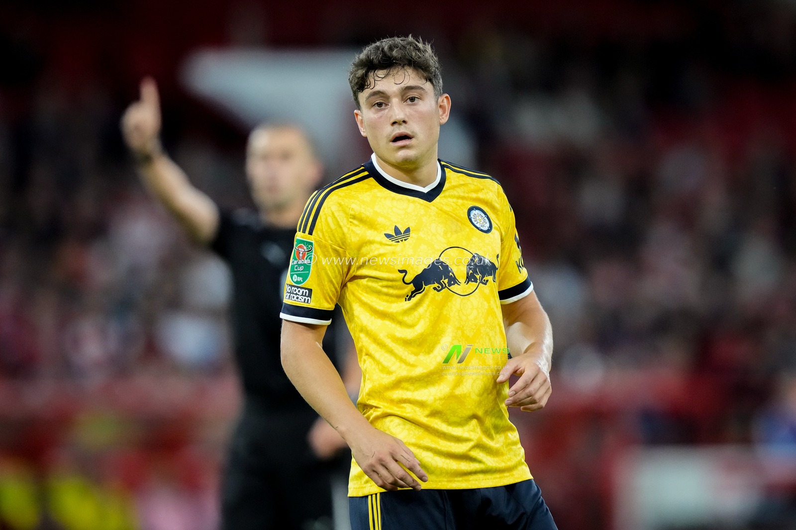 Daniel James of Leeds United during the Carabao Cup round 2 match Nottingham Forest vs Leeds Rhinos at City Ground, Nottingham, United Kingdom on 25 August 2026

(Photo by Maynard Manyowa/News Images)