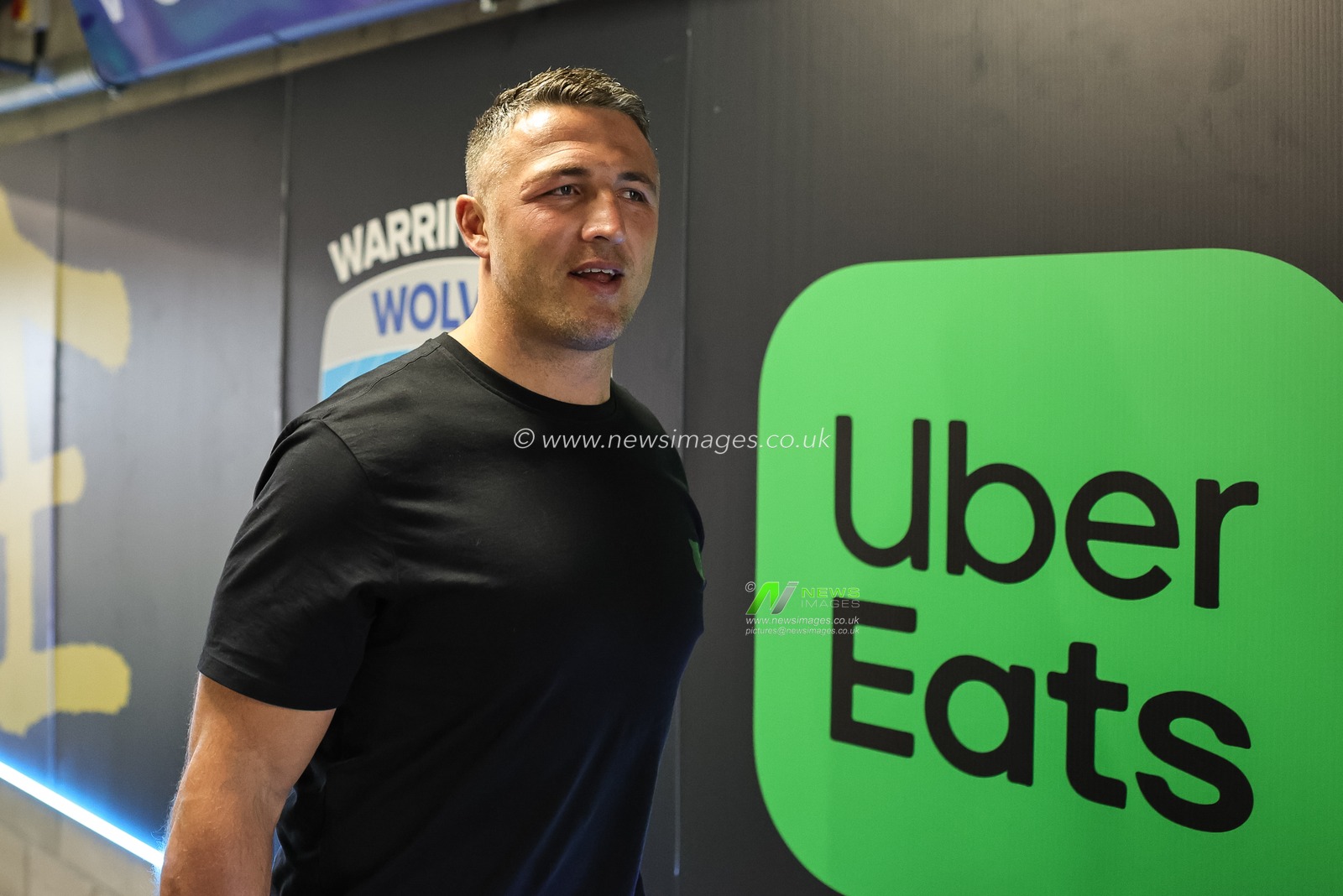 Sam Burgess head coach of Warrington Wolves arrives during the Betfred Super League round 9 match Warrington Wolves vs Wigan Warriors at The Halliwell Jones Stadium, Warrington, United Kingdom on 24 April 2026

(Photo by Mark Cosgrove/News Images)