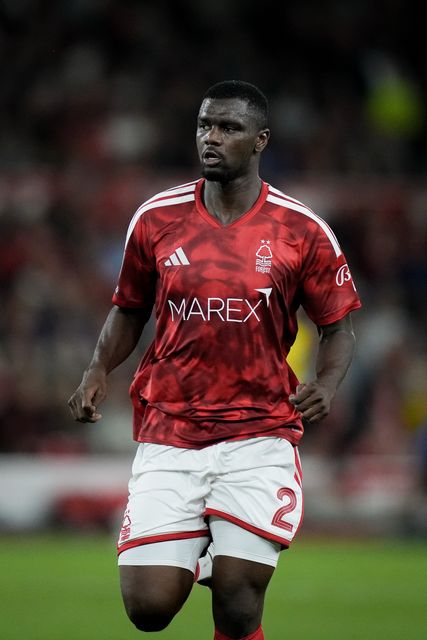 Ousmande Diomandé of Nottingham Forest during the Carabao Cup round 2 match Nottingham Forest vs Leeds Rhinos at City Ground, Nottingham, United Kingdom on 25 August 2026

(Photo by Maynard Manyowa/News Images)