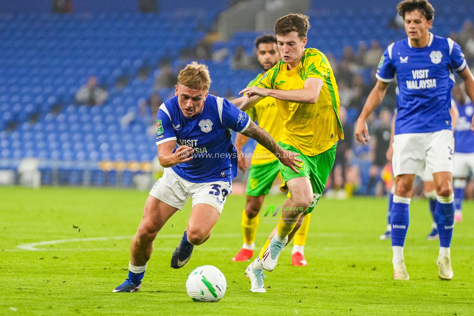 Carabao Cup round 2 Cardiff City v Norwich City