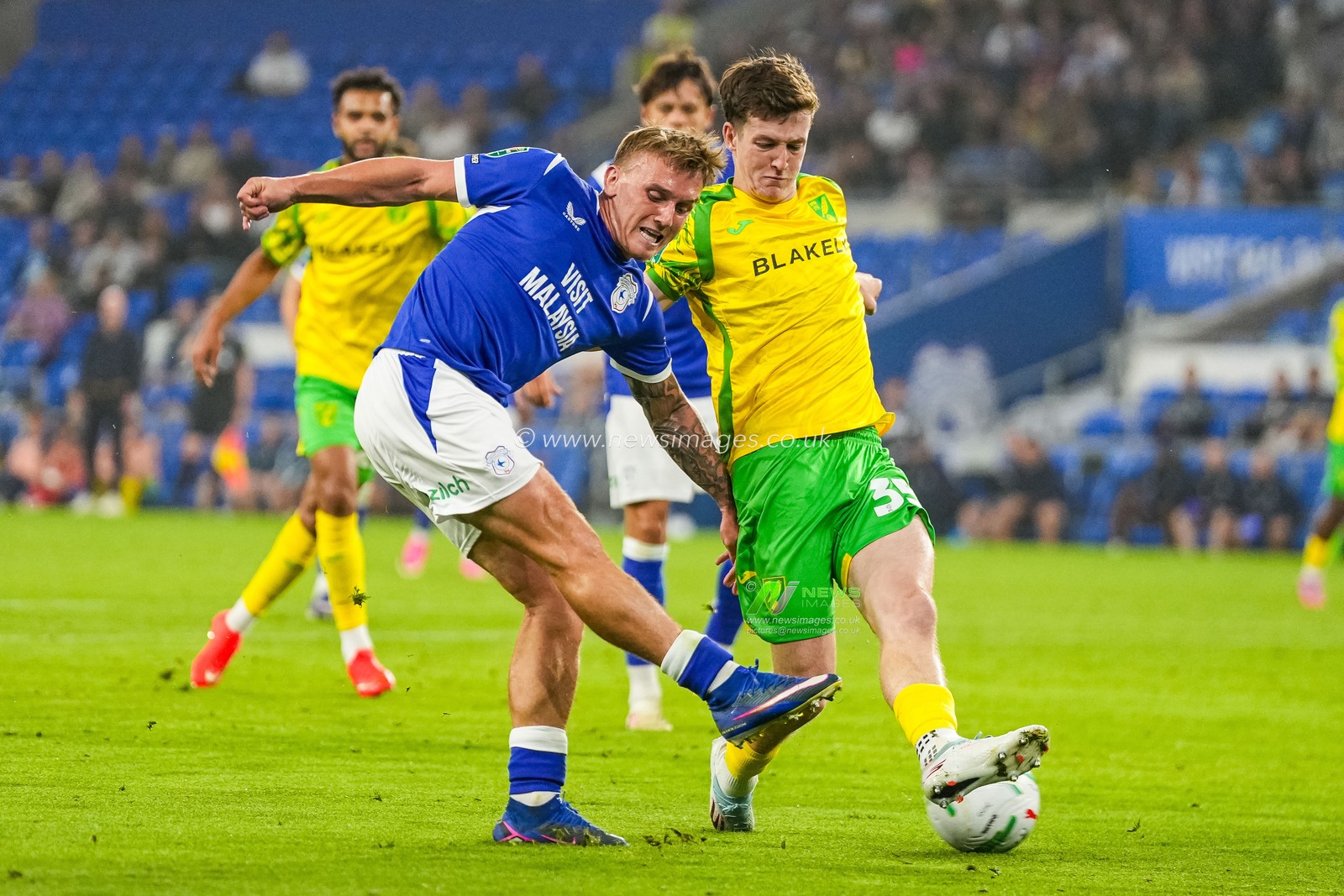 Carabao Cup round 2 Cardiff City v Norwich City