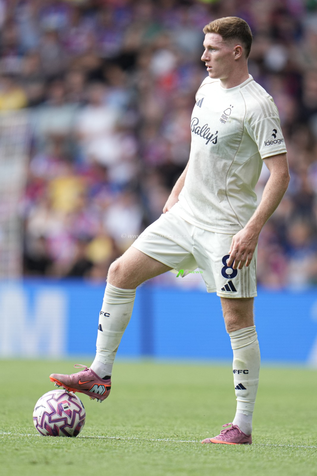 Elliot Anderson of Nottingham Forest during the Premier League match Crystal Palace vs Nottingham Forest at Selhurst Park, London, United Kingdom, 24th August 2025

(Photo by Harvey Murphy/News Images)
