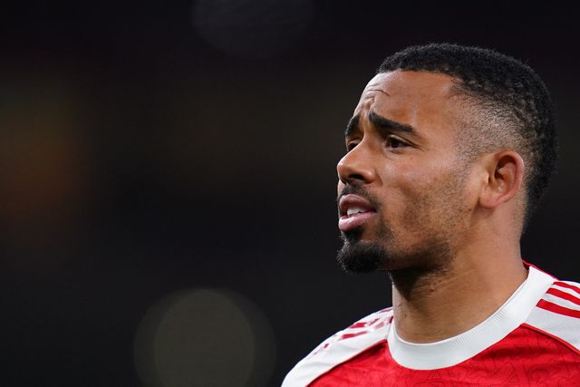 Gabriel Jesus of Arsenal during the UEFA Champions League Quarter Finals match Arsenal vs Sporting CP at Arsenal stadium, London, United Kingdom on 15 April 2026

(Photo by Harvey Murphy/News Images)