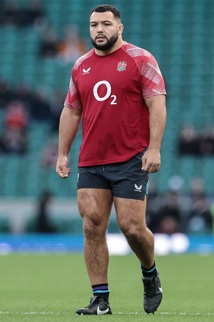 Ellis Genge of England in the pre-game warm up during the Quilter Nations Series 2025 match England vs Argentina at Allianz Stadium, Twickenham, United Kingdom, 23rd November 2025

(Photo by Mark Cosgrove/News Images)

*** GER AUT SUI OUT ***