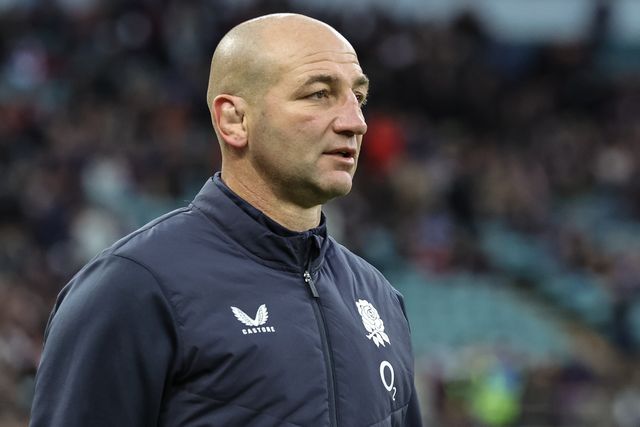 Steve Borthwick head coach of England during the Quilter Nations Series 2025 match England vs Argentina at Allianz Stadium, Twickenham, United Kingdom, 23rd November 2025

(Photo by Mark Cosgrove/News Images)

*** GER AUT SUI OUT ***