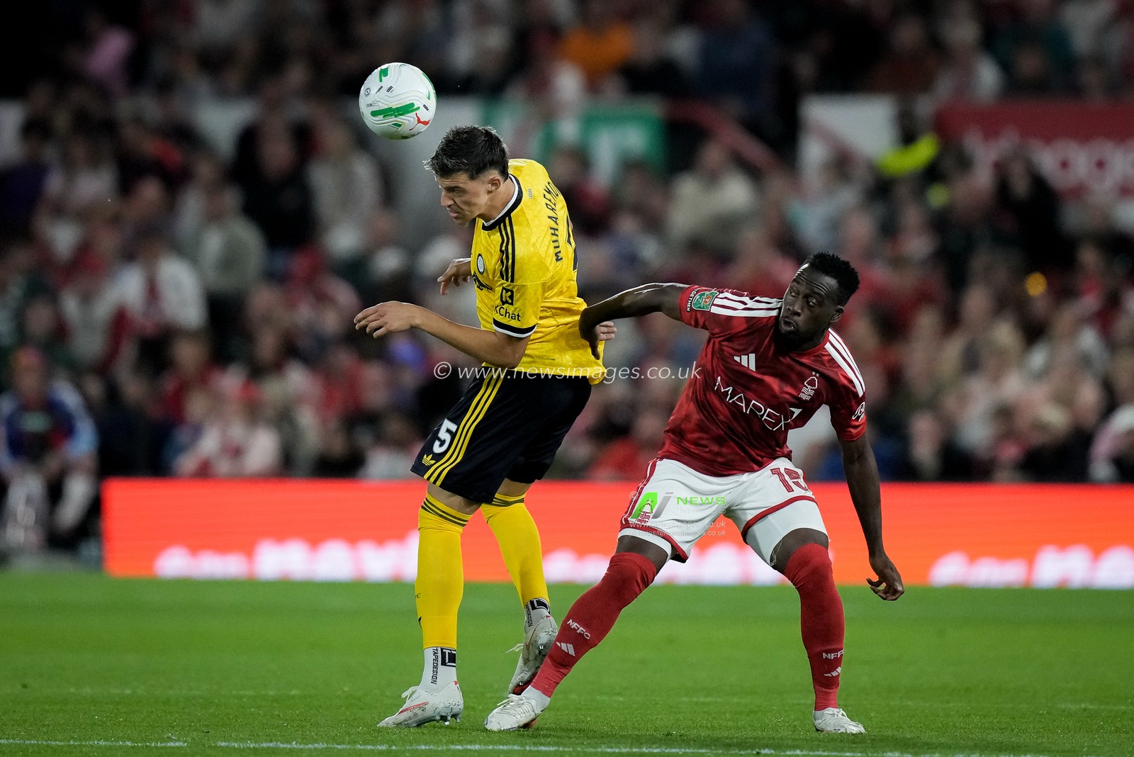 Carabao Cup round 2 Nottingham Forest v Leeds Rhinos