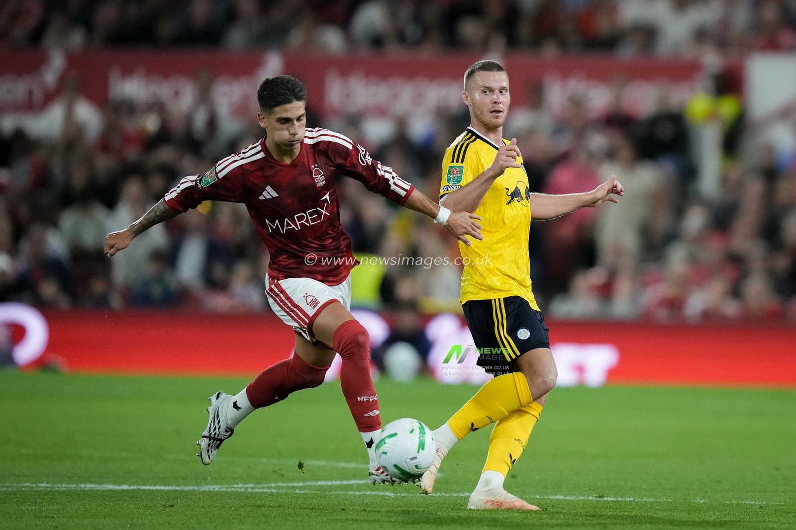 Carabao Cup round 2 Nottingham Forest v Leeds Rhinos