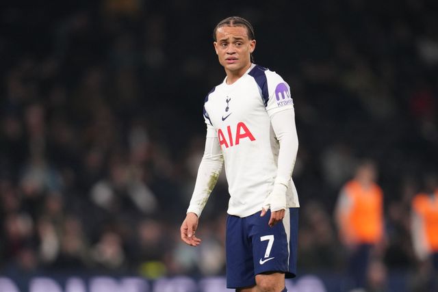 Xavi Simons of Tottenham Hotspur during the Premier League match Tottenham Hotspur vs Crystal Palace at Tottenham Hotspur Stadium, London, United Kingdom on 05 March 2026

(Photo by Harvey Murphy/News Images)