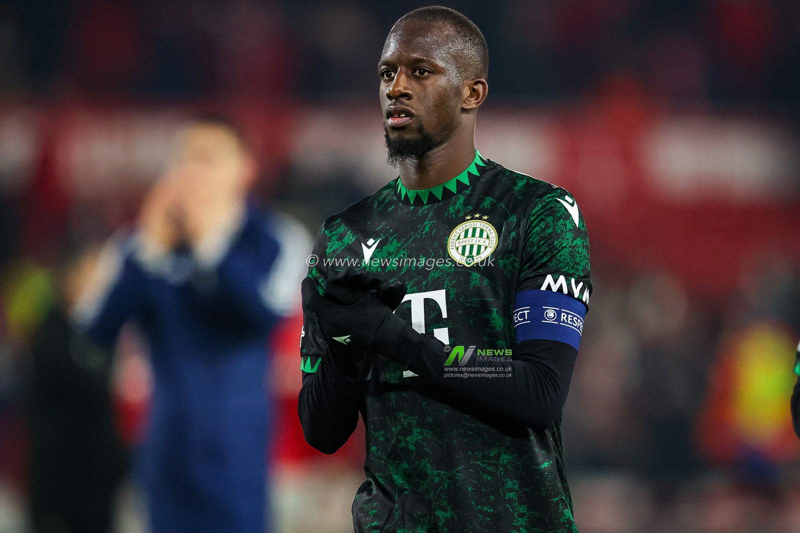 Ibrahim Cisse of Ferencváros applauds the fans after the final whistle  during the UEFA Europa League Matchday 8 of 8 Nottingham Forest vs Ferencvaros at City Ground, Nottingham, United Kingdom, 29th January 2026

(Photo by Alfie Cosgrove/News Images)