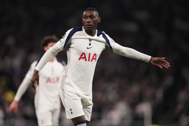 Randal Kolo Muani of Tottenham Hotspur during the UEFA Champions League match Tottenham Hotspur vs Atletico Madrid at Tottenham Hotspur Stadium, London, United Kingdom on 18 March 2026

(Photo by Harvey Murphy/News Images)