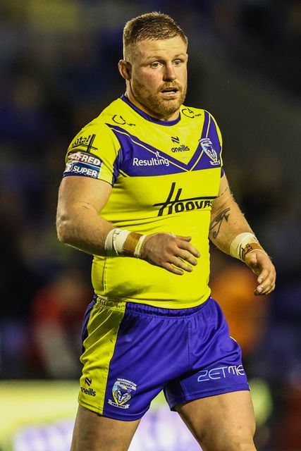 Luke Yates of Warrington Wolves during the Betfred Super League Round 24 match Warrington Wolves vs Salford Red Devils at Halliwell Jones Stadium, Warrington, United Kingdom, 29th August 2025

(Photo by Alfie Cosgrove/News Images)