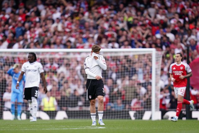 Emile Smith Rowe of Fulham during the Premier League match Arsenal vs Fulham at Emirates, London, United Kingdom on 02 May 2026

(Photo by Harvey Murphy/News Images)