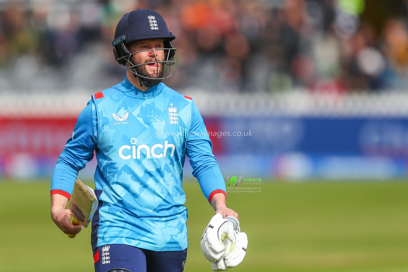 Ben Duckett of England looks dejected as he leaves the pitch after being dismissed during the Fifth Metro Bank One Day International match England vs Australia at Seat Unique Stadium, Bristol, United Kingdom, 29th September 2024

(Photo by Gareth Evans/News Images)