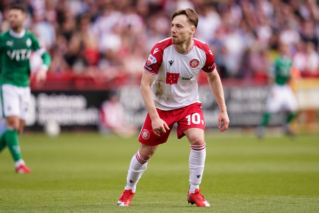 Dan Kemp of Stevenage during the Sky Bet League One Playoffs Semi-Final match Stevenage vs Stockport County at Lamex Stadium, Stevenage, United Kingdom on 09 May 2026

(Photo by Harvey Murphy/News Images)