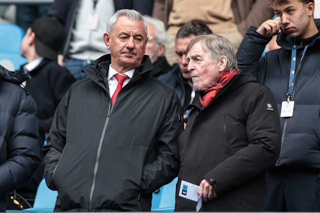 Ian Rush and Sir Kenny Dalglish during the Emirates FA Cup Quarter-Final match Manchester City vs Liverpool at Etihad Stadium, Manchester, United Kingdom on 04 April 2026

(Photo by Mark Cosgrove/News Images)