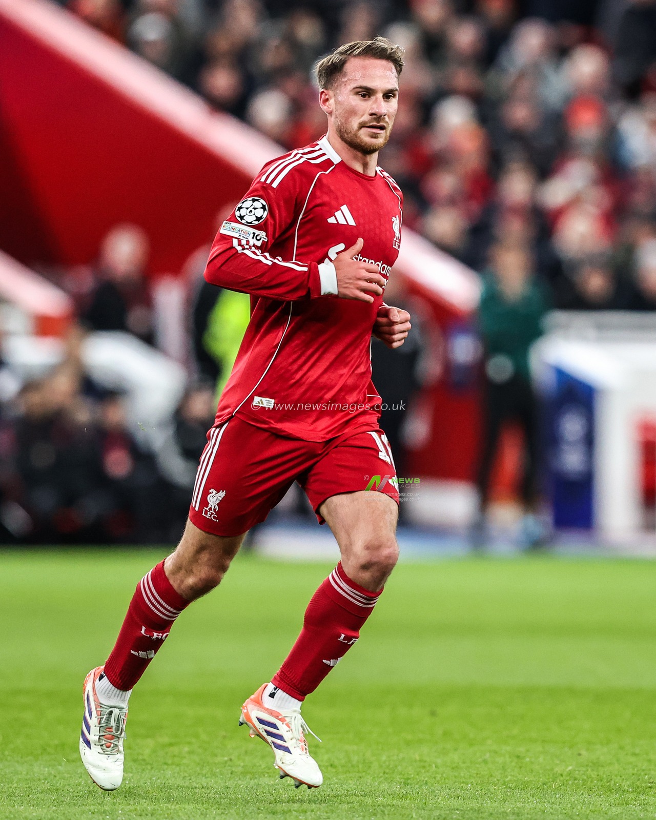 Alexis Mac Allister of Liverpool during the UEFA Champions League Matchday 5 of 8 Liverpool vs PSV Eindhoven at Anfield, Liverpool, United Kingdom, 26th November 2025

(Photo by Alfie Cosgrove/News Images)

*** GER AUT SUI OUT ***