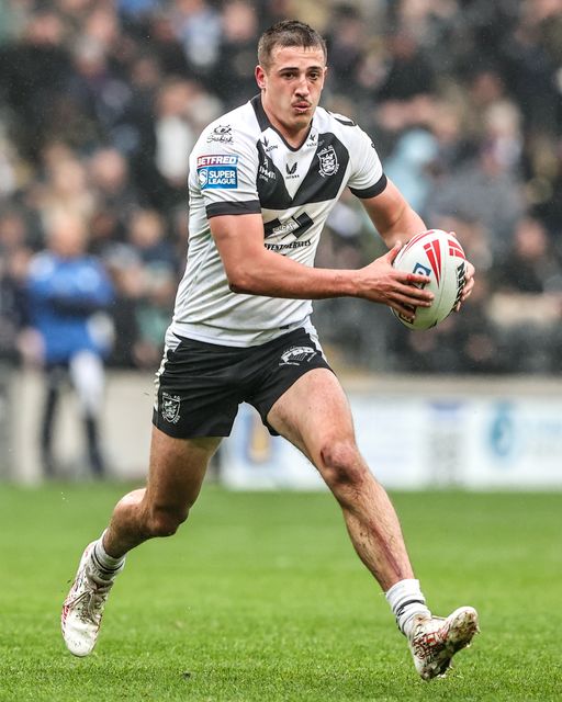 Jake Arthur of Hull FC in action during the Betfred Super League round 10 match Hull FC vs Toulouse Olympique at MKM Stadium, Hull, United Kingdom on 03 May 2026

(Photo by Alfie Cosgrove/News Images)