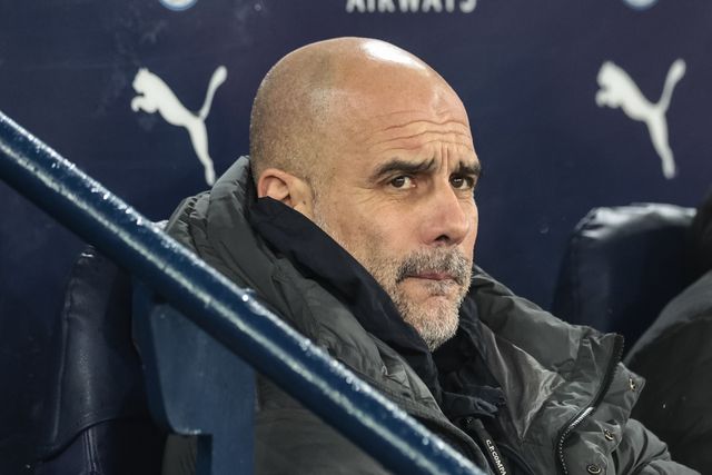 Pep Guardiola manager of Manchester City during the Premier League match Manchester City vs Fulham at Etihad Stadium, Manchester, United Kingdom on 11 February 2026

(Photo by Mark Cosgrove/News Images)