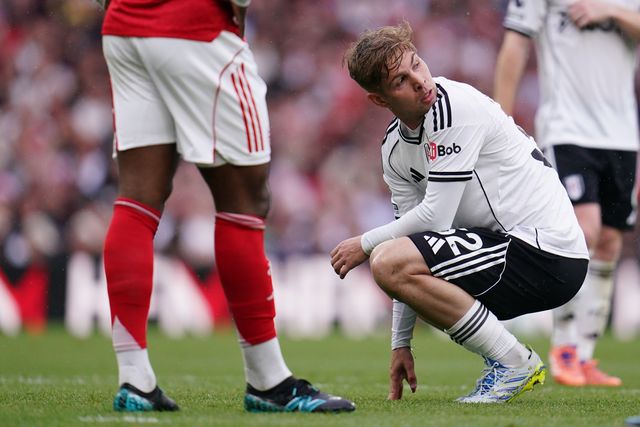Emile Smith Rowe of Fulham during the Premier League match Arsenal vs Fulham at Emirates, London, United Kingdom on 02 May 2026

(Photo by Harvey Murphy/News Images)