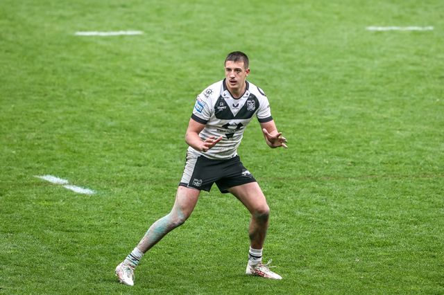 Jake Arthur of Hull FC during the Betfred Super League round 10 match Hull FC vs Toulouse Olympique at MKM Stadium, Hull, United Kingdom on 03 May 2026

(Photo by Alfie Cosgrove/News Images)