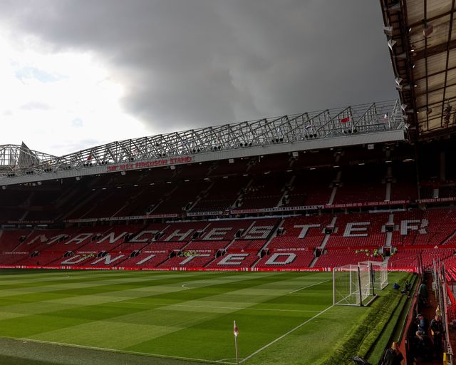 Dark clouds descend on Old Trafford as spring storms are forecast during the Premier League match Manchester United vs Brentford at Old Trafford, Manchester, United Kingdom on 27 April 2026

(Photo by Mark Cosgrove/News Images)