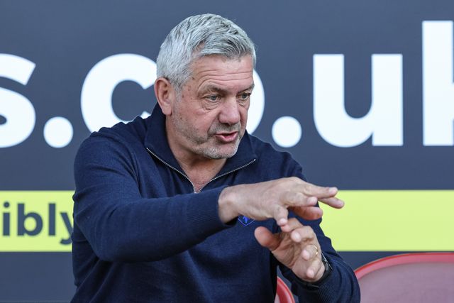 Daryl Powell head coach of Wakefield Trinity during the Betfred Super League round 9 match St Helens vs Wakefield Trinity at The BrewDog Stadium, St Helens, United Kingdom on 25 April 2026

(Photo by Mark Cosgrove/News Images)