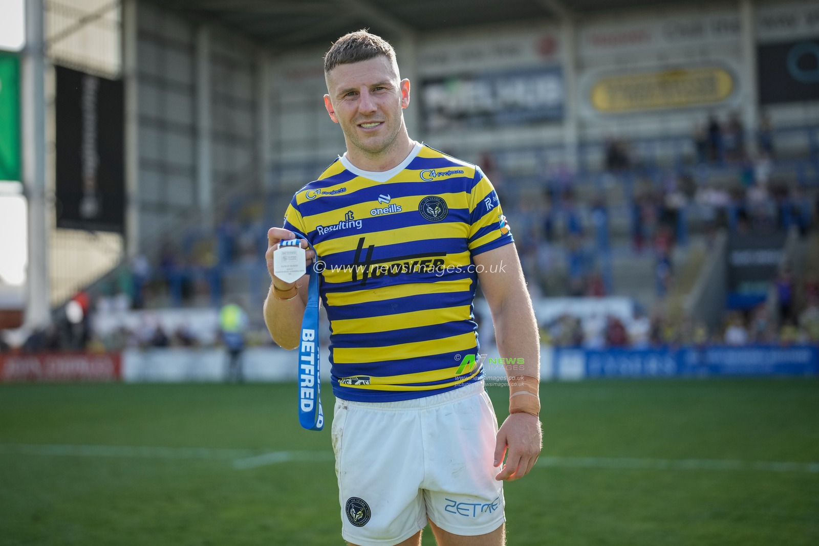 Betfred Super League round 24 Warrington Wolves v Huddersfield Giants