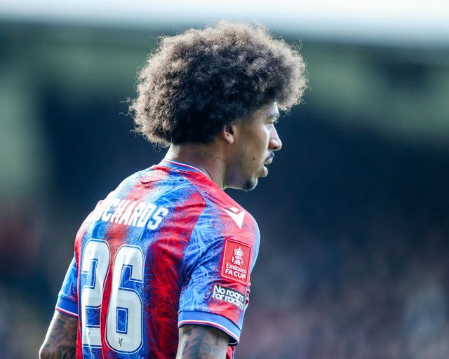 Chris Richards of Crystal Palace looks on during the Emirates FA Cup 5th Round match Crystal Palace vs Millwall at Selhurst Park, London, United Kingdom, 1st March 2025

(Photo by Izzy Poles/News Images)