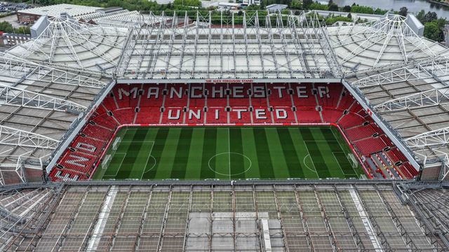 An aerial view of Old Trafford during the Premier League match Manchester United vs Liverpool at Old Trafford, Manchester, United Kingdom on 03 May 2026

(Photo by Mark Cosgrove/News Images)