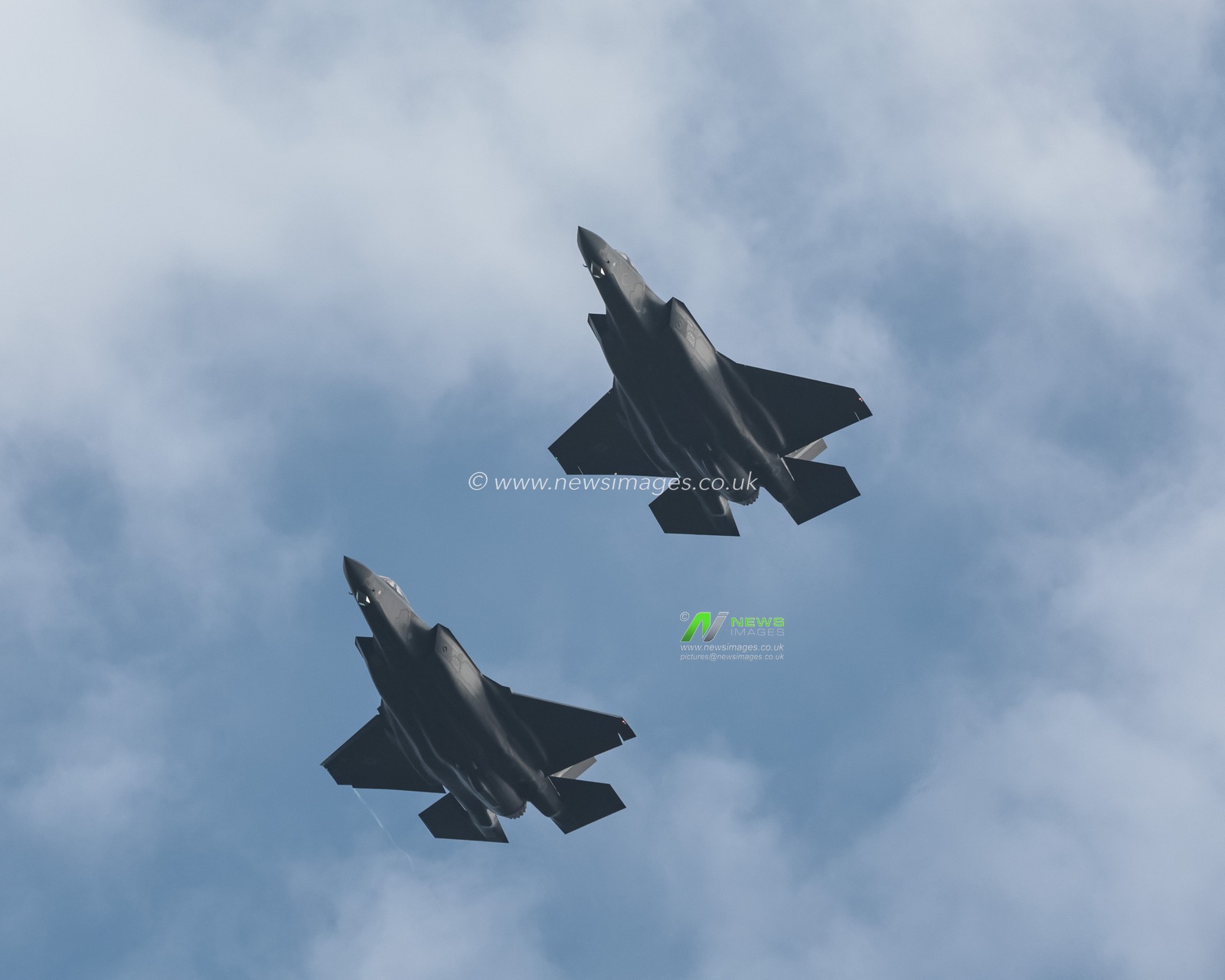 United States Air Force F-35A Lightning II jets land at RAF Lakenheath on training exercises at RAF Lakenheath, United Kingdom, 11th September 2025

(Photo by Mark Cosgrove/News Images)