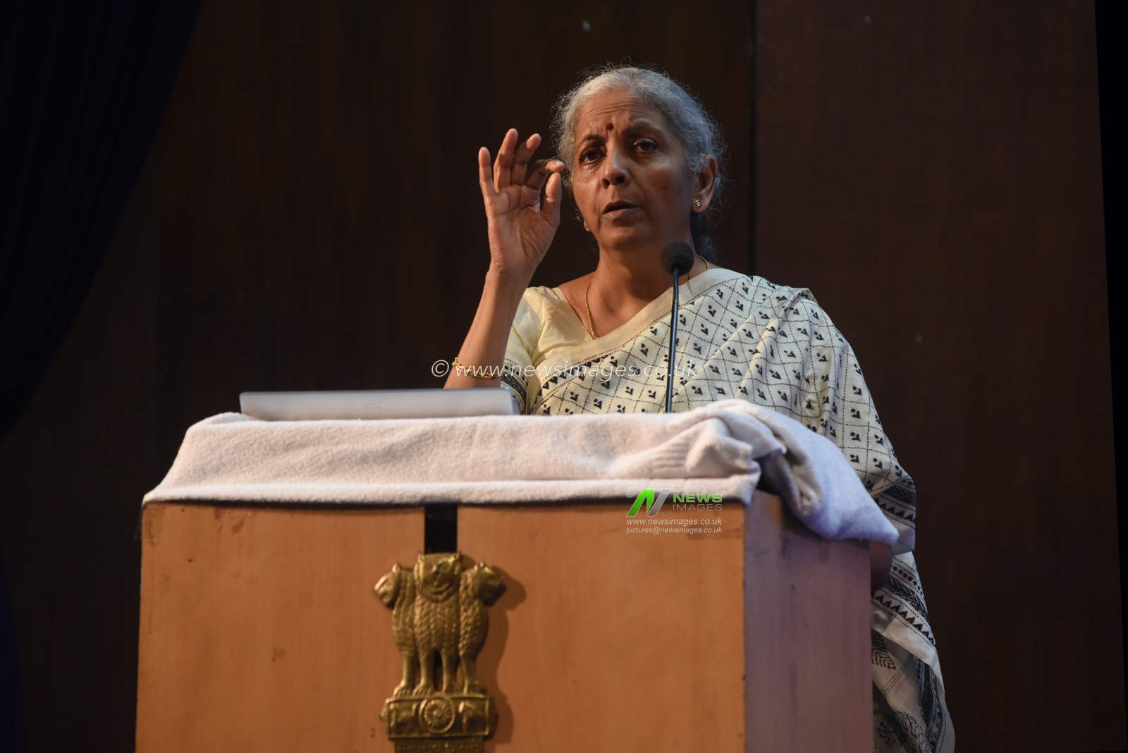 Union Finance Minister Nirmala Sitharaman on September 18,2025 made it clear that the Centre was not considering any compensation to states for potential revenue loss arising from the latest Goods and Services Tax (GST) rate cuts, stressing that the impact will be shared equally and given the devolution of taxes, while the Centre's share will be even smaller.

The opposition was putting pressure on the BJP-led central government, seeking compensation of potential revenue loss from GST rationalisation.

Speaking at a BJP-organised discussion on GST in Kolkata, Sitharaman said that during the GST Council meeting, several states, particularly those governed by opposition parties, raised concerns over the proposal to reduce rates, and asked what would happen if they led to revenue losses and how that gap could be filled.Photo by Debajyoti Chakraborty.(Photo: Debajyoti Chakraborty/News Images)
