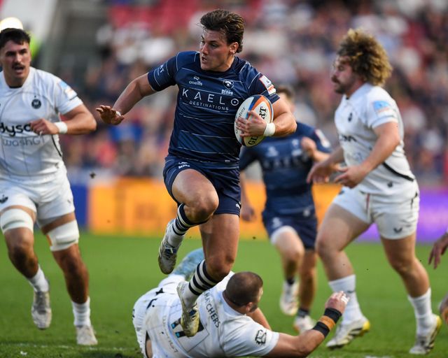 Tom Jordan of Bristol Bears during the Gallagher Premiership match Bristol Bears vs Bath at Ashton Gate, Bristol, United Kingdom on 29 May 2026

(Photo by Alex Williamson/News Images)