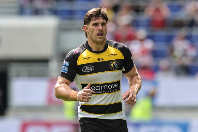 Scott Galeano of York Knights during the Betfred Super League Magic Weekend match Huddersfield Giants vs York Knights at Hill Dickinson Stadium, Liverpool, United Kingdom on 04 July 2026

(Photo by Mark Cosgrove/News Images)