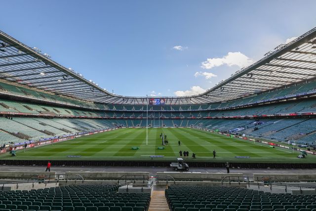 A general view of The Allianz Stadium during the Quilter Nations Series 2025 match England vs Argentina at Allianz Stadium, Twickenham, United Kingdom, 23rd November 2025

(Photo by Mark Cosgrove/News Images)

*** GER AUT SUI OUT ***