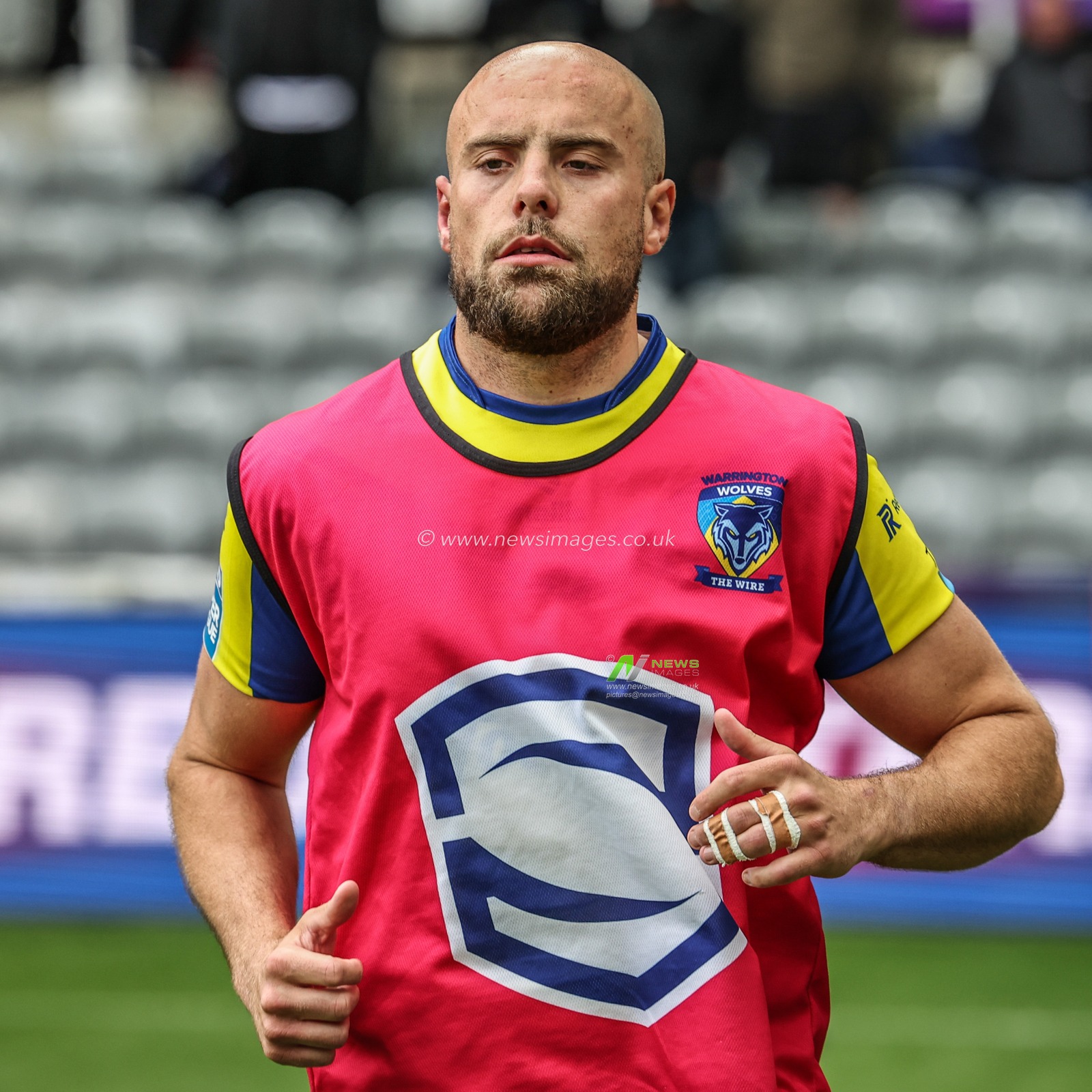 Ethan Havard of Wigan Warriors during the Betfred Magic Weekend 2025 match Huddersfield Giants vs Hull FC at St. James's Park, Newcastle, United Kingdom, 4th May 2025

(Photo by Mark Cosgrove/News Images)