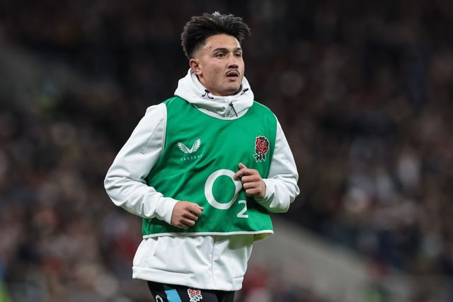 Marcus Smith of England during the Quilter Nations Series 2025 match England vs Argentina at Allianz Stadium, Twickenham, United Kingdom, 23rd November 2025

(Photo by Mark Cosgrove/News Images)

*** GER AUT SUI OUT ***