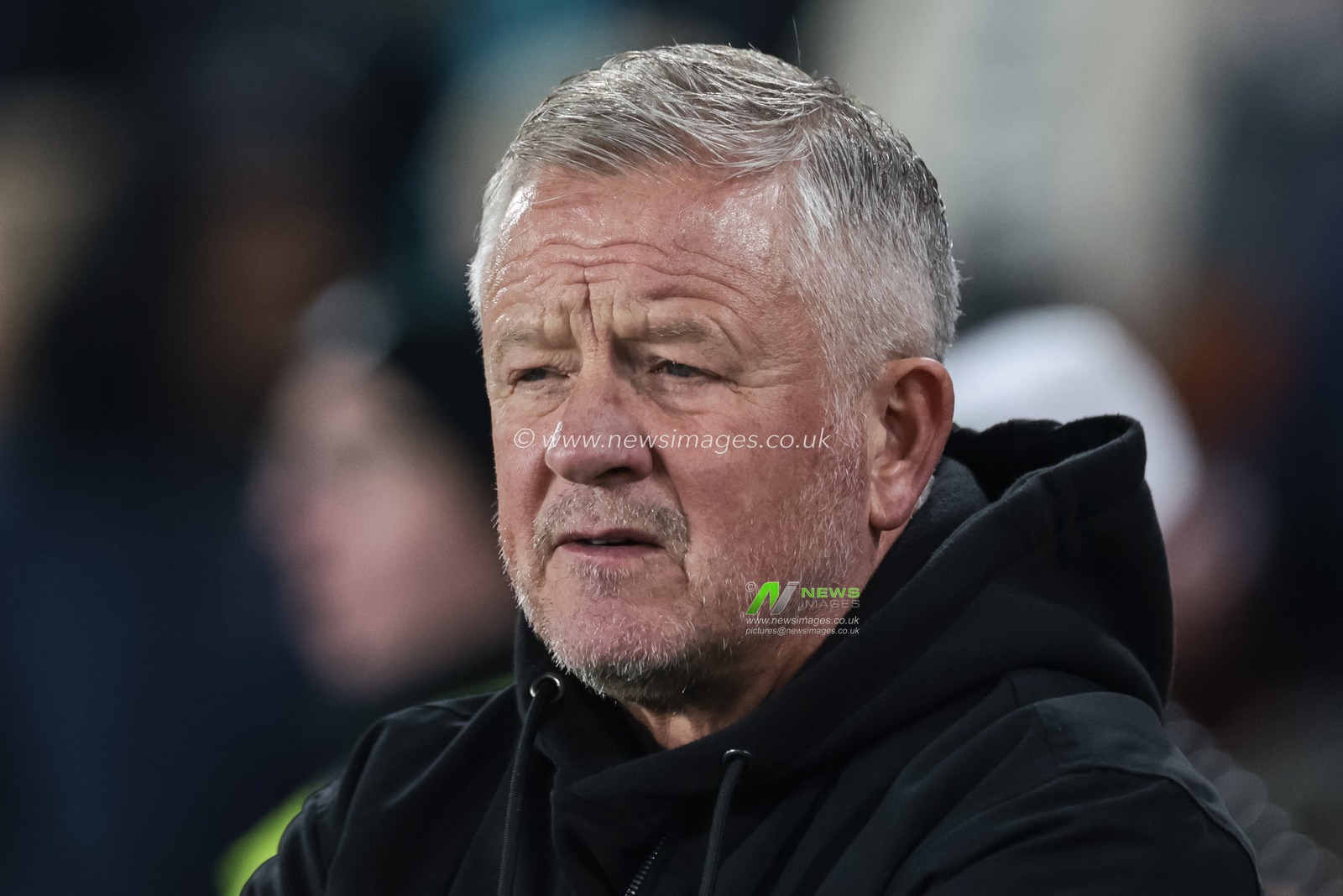 Chris Wilder manager of Sheffield United looks on during the Sky Bet Championship match Sheffield United vs Portsmouth at Bramall Lane, Sheffield, United Kingdom, 26th November 2025

(Photo by Mark Cosgrove/News Images)

*** GER AUT SUI OUT ***