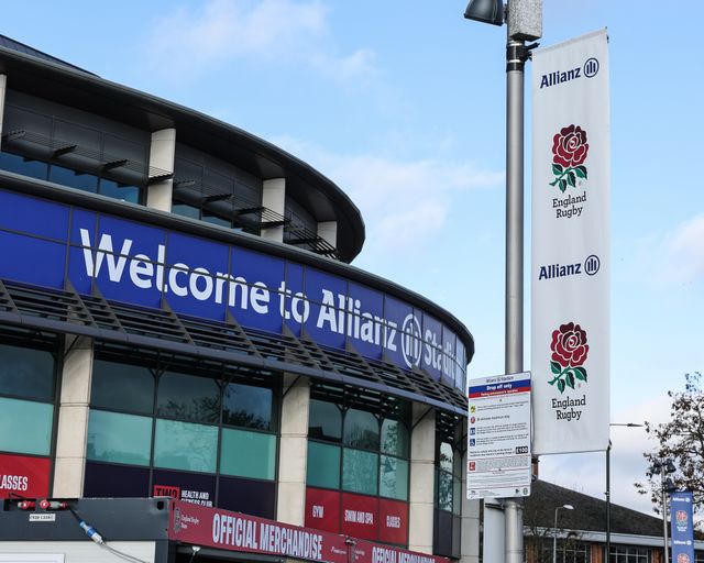 A general view of The Allianz Stadium during the Quilter Nations Series 2025 match England vs Fiji at Allianz Stadium,, Twickenham, United Kingdom, 8th November 2025

(Photo by Mark Cosgrove/News Images)

*** GER AUT SUI OUT ***