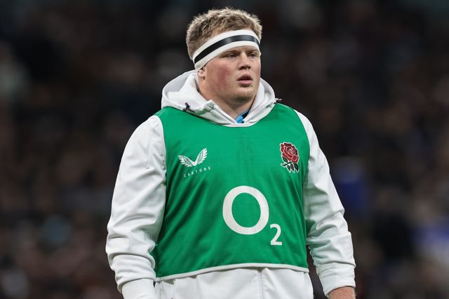 Fin Baxter of England during the Quilter Nations Series 2025 match England vs Argentina at Allianz Stadium, Twickenham, United Kingdom, 23rd November 2025

(Photo by Mark Cosgrove/News Images)

*** GER AUT SUI OUT ***
