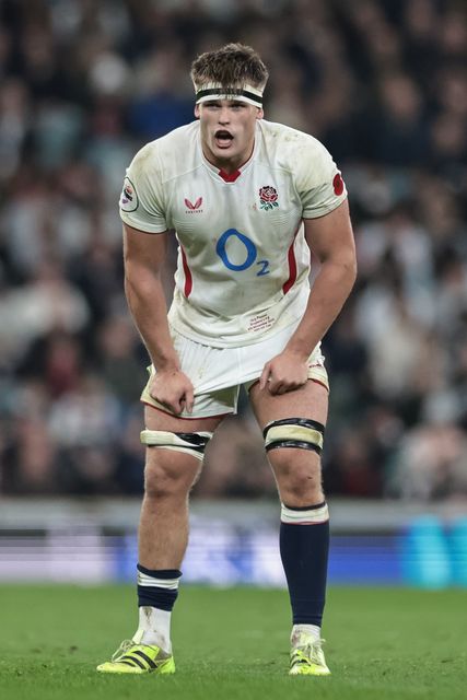 Alex Coles of England during the Quilter Nations Series 2025 match England vs Fiji at Allianz Stadium, Twickenham, United Kingdom, 8th November 2025

(Photo by Mark Cosgrove/News Images)

*** GER AUT SUI OUT ***