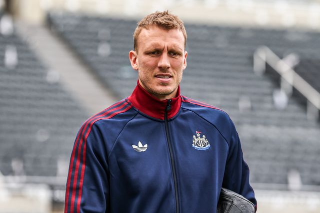 Dan Burn of Newcastle United arrives during the Premier League match Newcastle Untied vs West Ham United at St. James's Park, Newcastle, United Kingdom on 17 May 2026

(Photo by Alfie Cosgrove/News Images)
